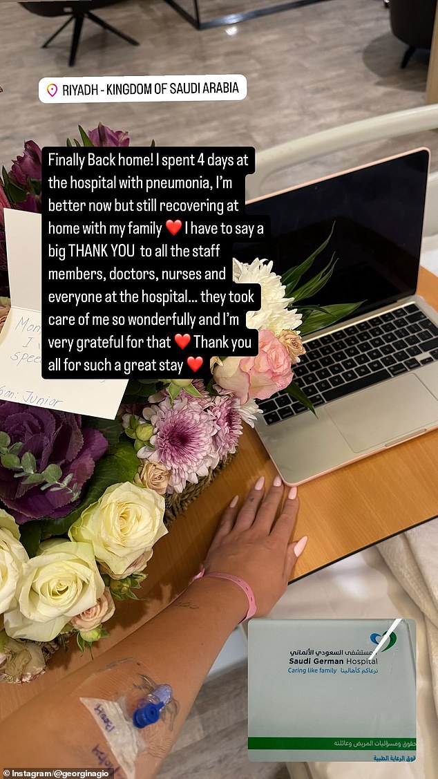 On her Instagram Story, Rodriguez opened up about the news and thanked the staff for their help