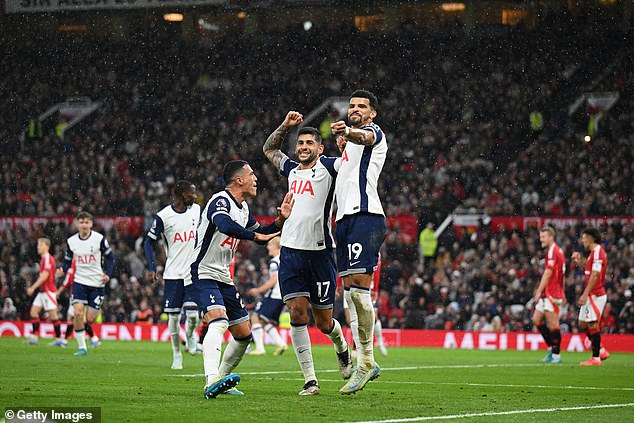 Spurs went into turmoil as they won 3-0, playing against ten men for most of the match