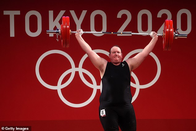 New Zealand weightlifter Laurel Hubbard (pictured) became the first openly transgender athlete to compete in the Olympics when she debuted at Tokyo 2020