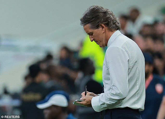 Mancini was 14 months into a four-year contract when it was terminated early on Thursday