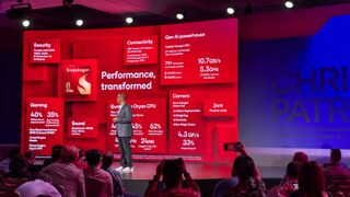 Keynote presentation at the Qualcomm Snapdragon Summit with Chris Patrick