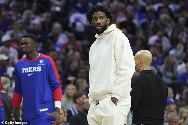 The 76ers have cited load management because Embiid won't play until October 30