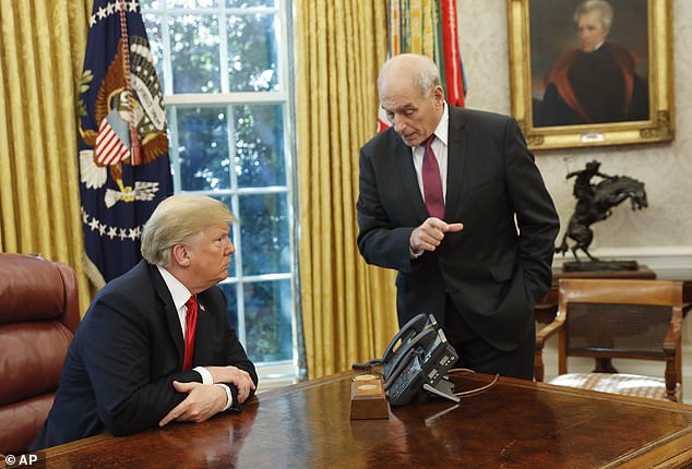 Trump defrauded former White House chief of staff John Kelly, a retired Marine Corps general. “He was tough, but he ended up being a marshmallow,” Trump said