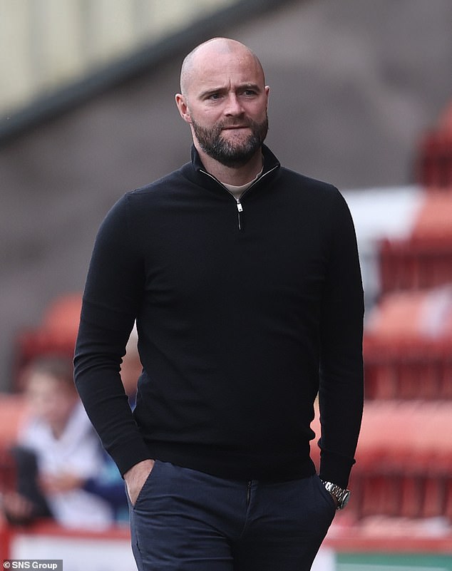 Dunfermline manager James McPake will be hoping to come away with a positive result at Falkirk today