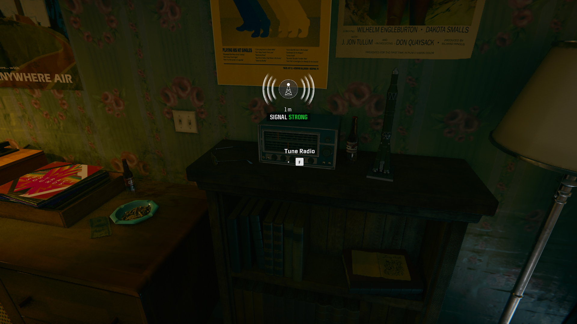 A Black Ops 6 player walks up to a radio in the safehouse puzzle solution