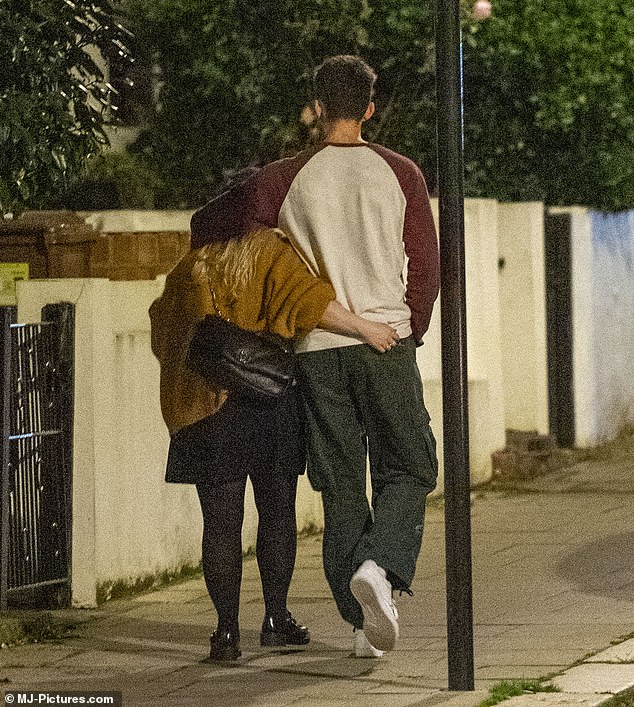 Nicola and Jake introduced themselves with their arms around each other as they walked home to the pub