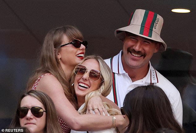 The Chiefs WAG sparked controversy during her friendship with Taylor Swift