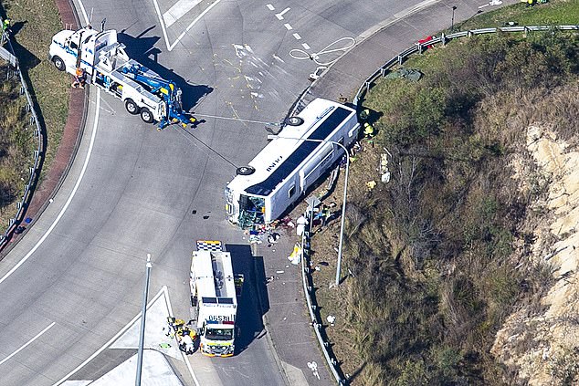 One key claim from Mr Bray and the class action group states that the intersection (pictured) was incorrectly labeled as a 'roundabout' on road signs when it was 'elliptically shaped'.