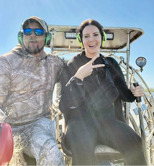 Del Rey and Dufrene married in an intimate waterfront ceremony in Des Allemands, Louisiana, just a month after going public with their romance, and five years after they first met.