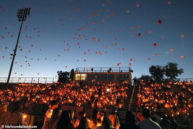 The balloon release will take place on Nov. 23 at the high school football field, organized by the foundation created by her family to commemorate their loved one.