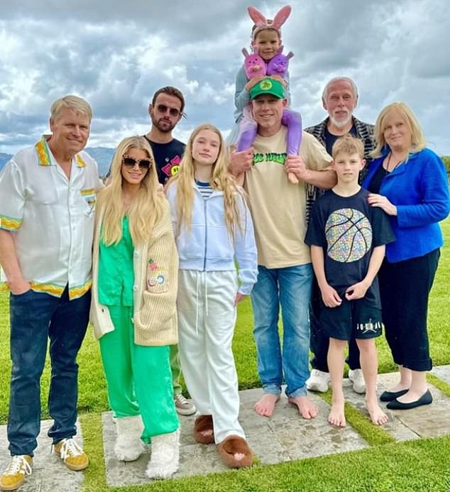 The last time Johnson appeared on Simpson's Instagram was a large group photo she posted on April 6 in an album documenting her Easter celebrations.