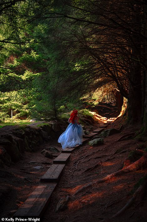 BALLINASTOE WOODS, IRELAND (ABOVE): “Ireland is one of my favorite places to keep visiting,” says Kelly. 'I've even worked on Castle Crawl road trip guides across Ireland - creating itineraries to help readers plan trips around castles on the island of Ireland and see all the magic it has to offer. But I particularly like Ballinastoe Woods because it has more of a dark, fairytale aesthetic.'