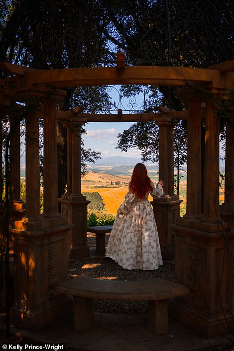 CASTELFALFI, TUSCANY (ABOVE): Kelly took this photo at the Castelfalfi resort and described it as 'dreamy'