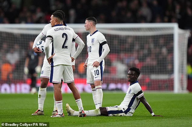 The Gunners are also sweating over the fitness of Bukayo Saka, who suffered a hamstring injury while on international duty with England