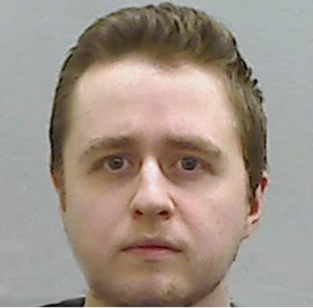 A mugshot of Alexander McCartney who admitted manslaughter in connection with Cimarron's death