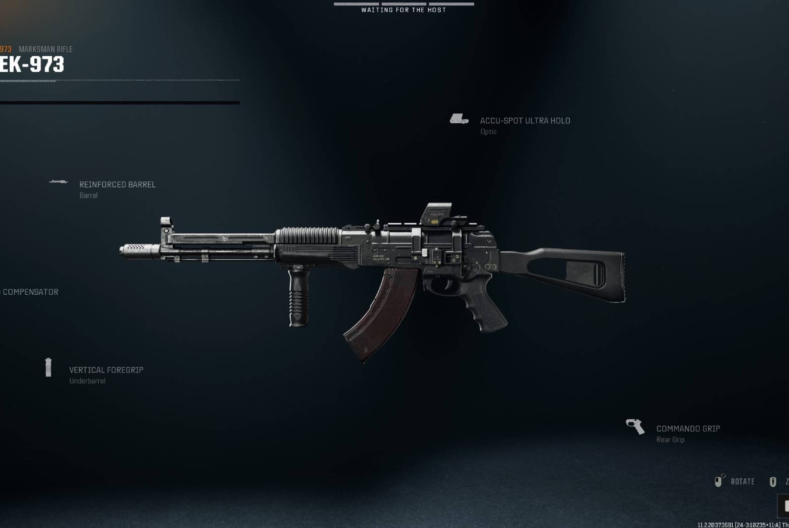 The AEK-973 in Black Ops 6