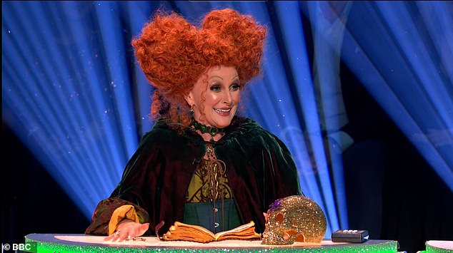 Week six meant it was Halloween week, so everyone put on their best costume, including head judge Shirley who impersonated Winifred Sanderson from Hocus Pocus