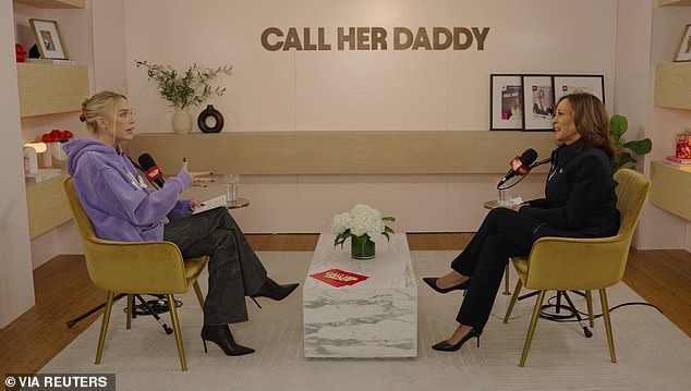 By comparison, Kamala Harris' appearance on the Call her Daddy podcast with Alix Earle has only received 685,000 views in the two weeks since it went live.