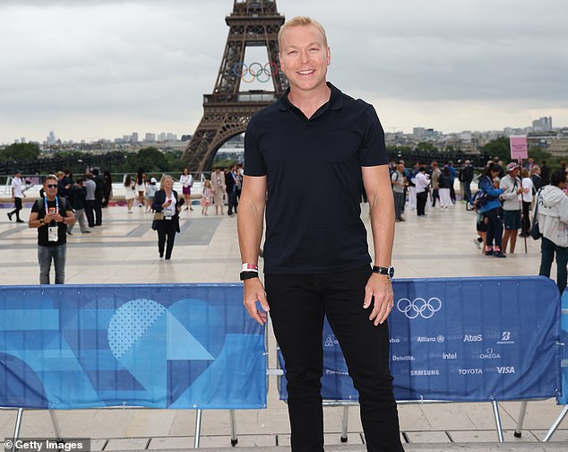 Hoy photographed himself in Paris in July this year, where he attended the opening ceremony of the Olympic Games