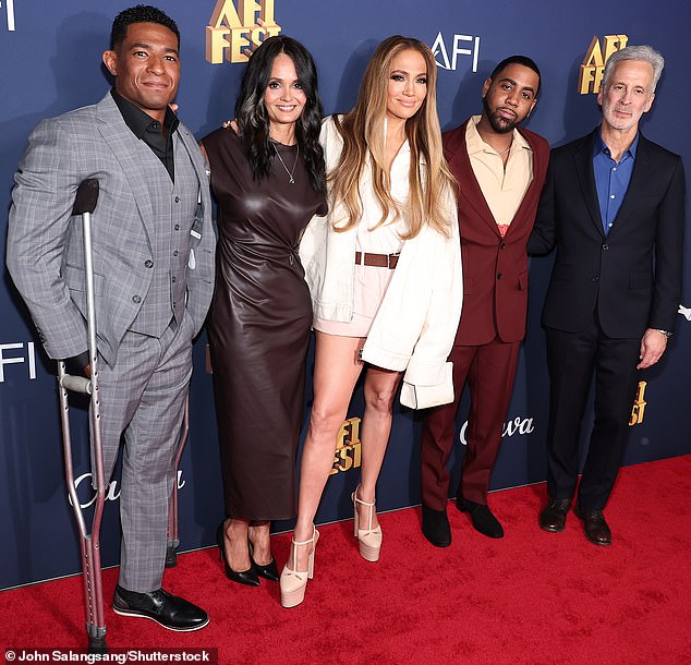 Unstoppable is a sports biopic starring Jharrel Jerome as professional wrestler Anthony Robles, with JLo in a supporting role as his mother Judy