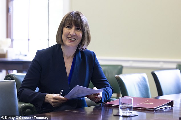 Although the financial markets are getting nervous about Rachel Reeves' budget (pictured) and the big spending plans she has in mind to kick-start the economy, this has not stopped Goldman Sachs from having a positive view on the share price British interest rates.