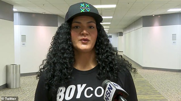 Liilii of the University of Nevada women's volleyball team spoke out against school officials who she said did not take the team's concerns seriously