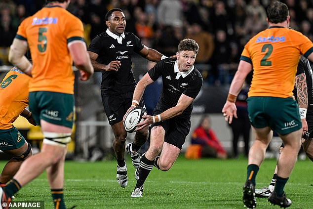 Beauden Barrett was one of the star names who left early for England to acclimatize