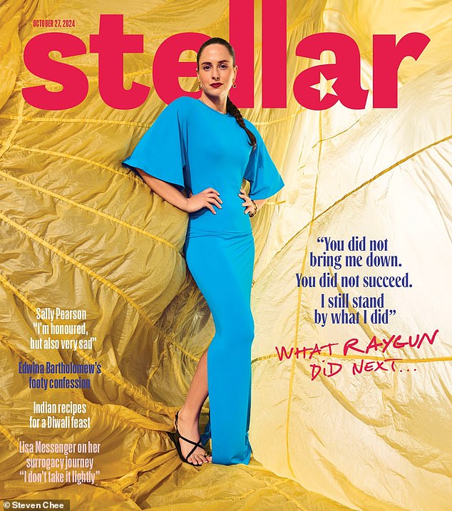 On Thursday, the breakdancer will be completely transformed on the cover of this week's Stellar Magazine