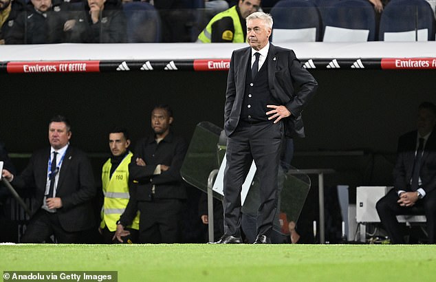 Ancelotti urged his striker to be more clinical after predicting Barcelona's high line