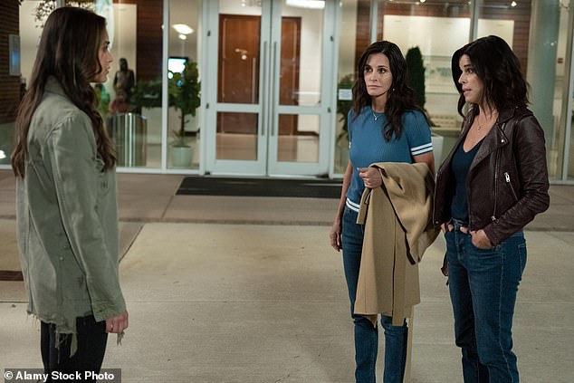 Although Dempsey did not appear in the third sequel, his character did receive a mention by Dewey in the fifth film, simply titled Scream (2022), and again in Scream VI (2023) when Gale reveals Det. Kincaid to be in hiding; stars Melissa Barrera, Neve Campbell and Courteney Cox are pictured