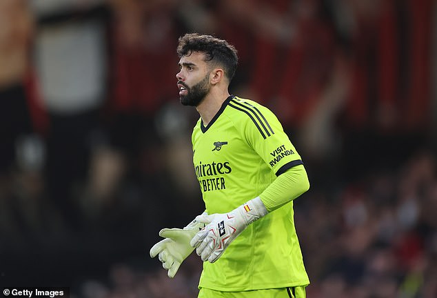 David Raya gets the nod in goal but would have faced a tougher challenge had Alisson been fit