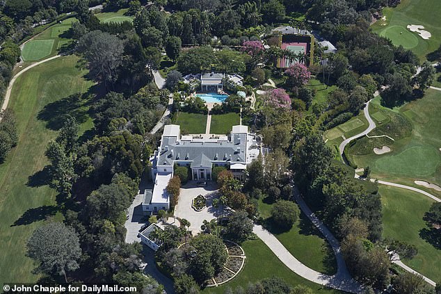 The famous Casa Encantada in Bel-Air, California is on the market