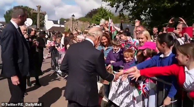 One man leaned forward and shouted, “Charles! While we struggle to heat our homes, we have to pay for your parade'