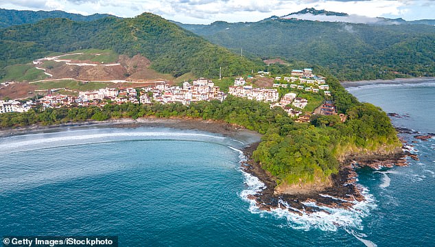 One of the influences for the city's aesthetic is Las Catalinas in Guanacaste, Costa Rica, a coastal community with the 