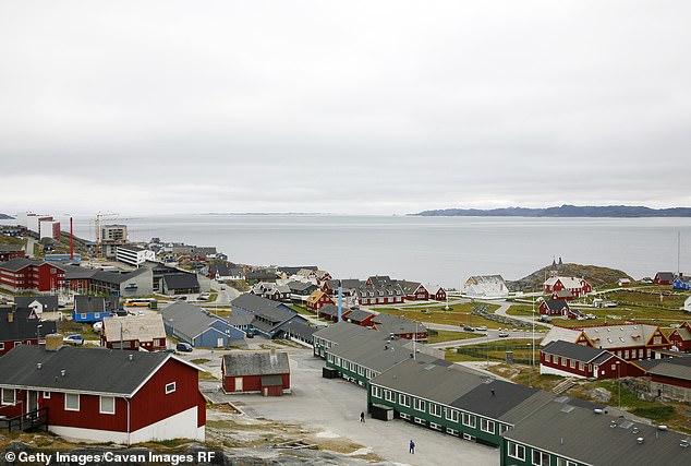 In the photo: Kolonihavn, a city in Nuuk, which will receive a direct flight from the United States for the first time