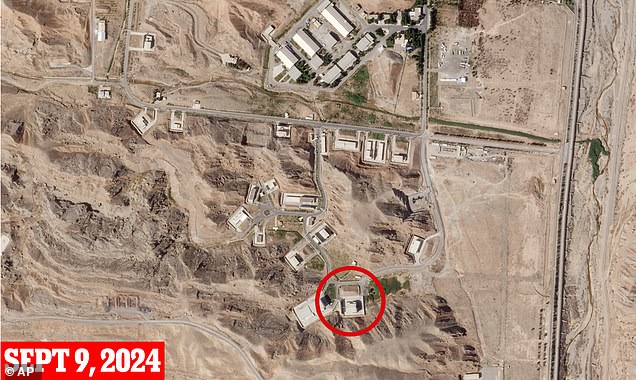 1730046489 539 Satellite photos show aftermath of Israeli attack on Iran after