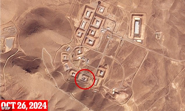 1730046493 259 Satellite photos show aftermath of Israeli attack on Iran after