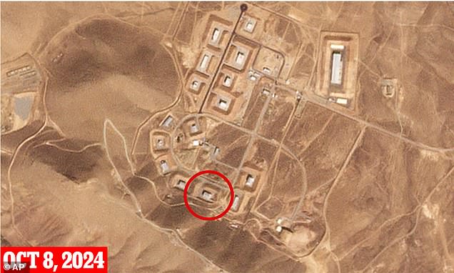 1730046497 977 Satellite photos show aftermath of Israeli attack on Iran after