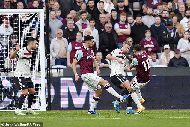 Coote was advised to check the monitor after Matthijs de Ligt and Danny Ings got confused