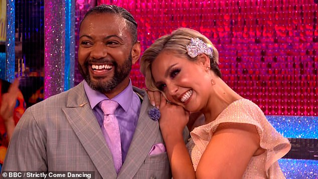 She was taken to hospital and will therefore not appear on Sunday's show, leaving her dance partner JB Gill to face the outcome of the public vote alone