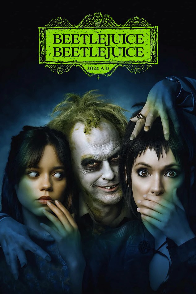 Beetlejuice Beetlejuice continues to delight the crowd, answering the call in seventh place. The dark comedy starring Jenna Ortega, Michael Keaton and Winona Rider delivered chills, thrills and laughs to the tune of $3.23 million