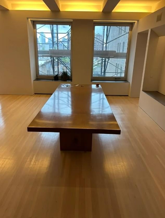 Eric Steel refuses to return their deposit, claiming the couple damaged a $115,000 table in the Chelsea loft designed by his stepfather and late Modernist architect Charles Gwathmey.