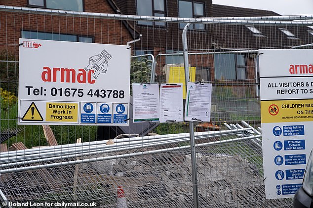 Work to demolish the building began at the end of May after the 72-year-old lost a decade-long planning battle with the Forest of Dean District Council to preserve the building at his home in Cinderford, Gloucestershire.