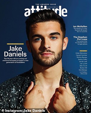 “Coming out was the best thing I ever did,” Daniels told the magazine