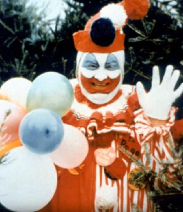 In 1980, at the age of 38, Gacy, known as the Killer Clown for his appearances as Pogo the Clown at charity events, was charged with the rape and murder of 33 young men.