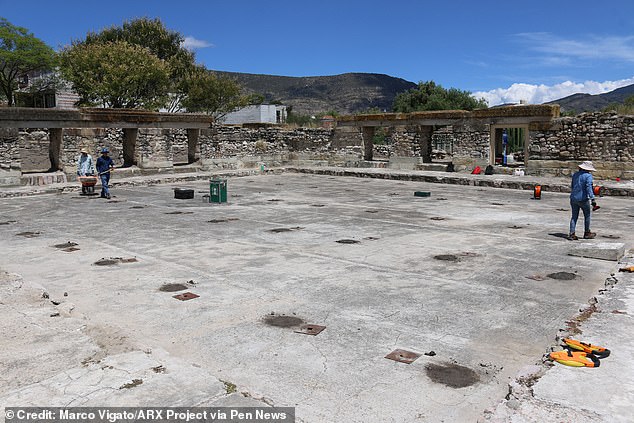 Five different ruins were examined: the church group, the arroyo group, the adobe group, the south group, and the columns group.