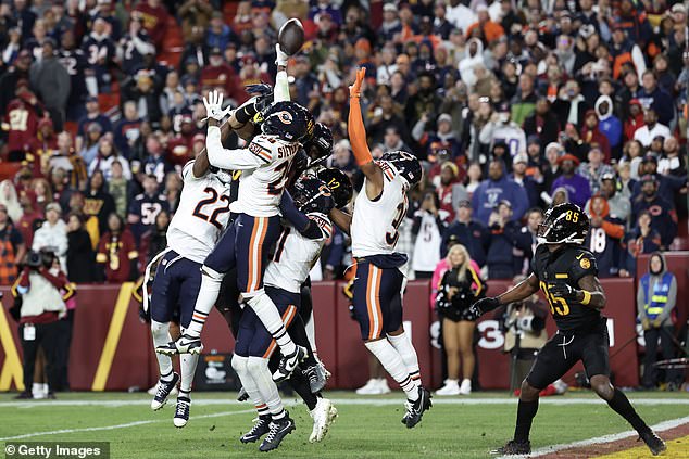 Stevenson brought his hand to the ball and tapped it into Brown's hands for the Washington win