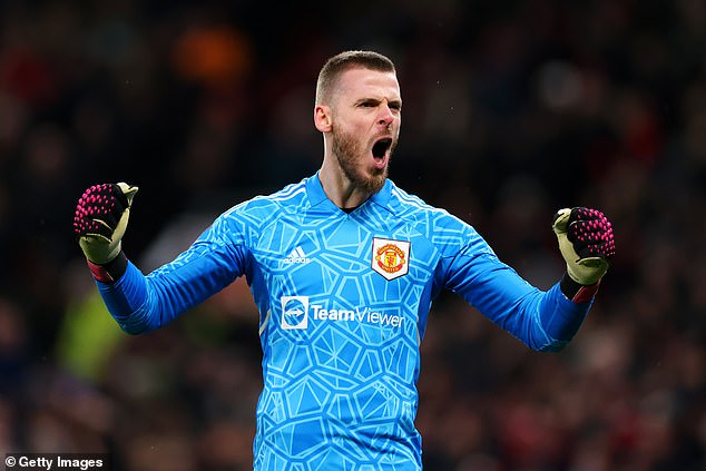 De Gea was United's goalkeeper for twelve years before he was forced out of the club by Ten Hag