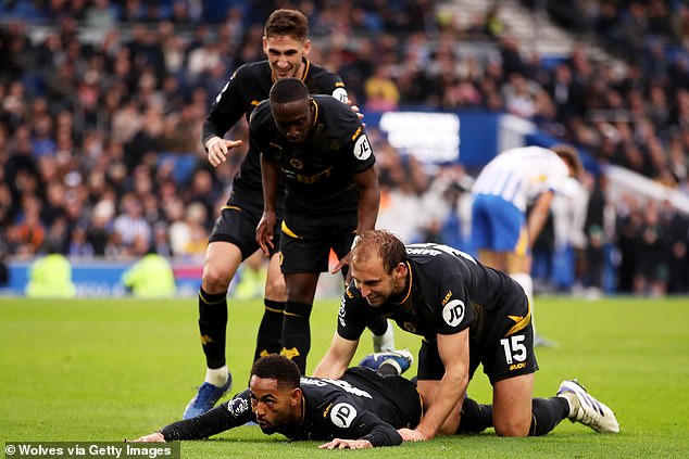 Wolves remain without a win this season, but did celebrate a 2-2 draw against Brighton this weekend