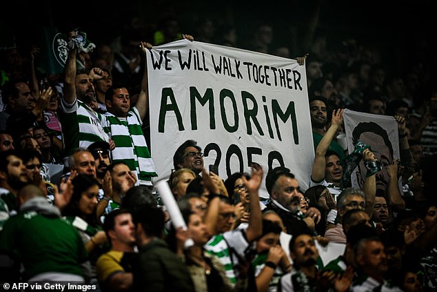 Amorim is loved by Sporting fans and it is believed that he also loves life at the club